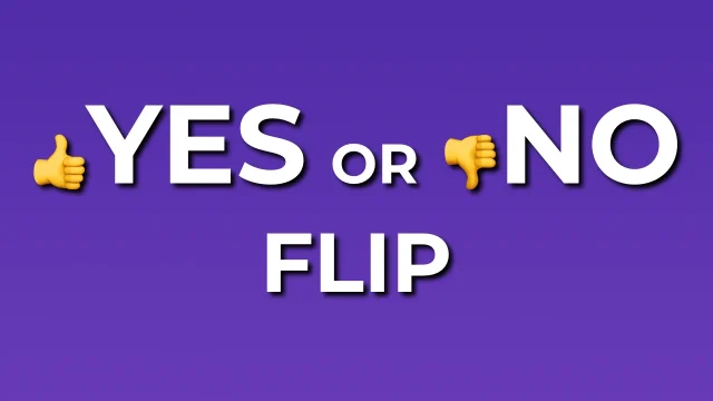 Yes Or No Flip